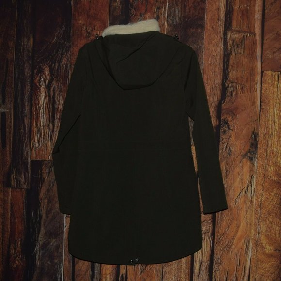 LAUREN RALPH LAUREN Women's sz XS Dark Green Coat Jacket - EXCELLENT CONDITION! - Picture 5 of 9